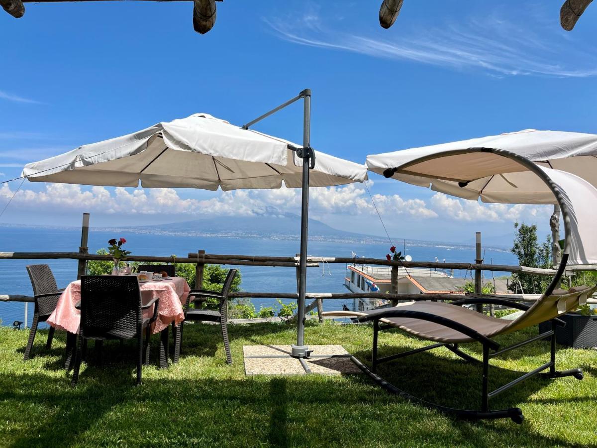 La Badia Montechiaro - Breathtaking View Of Sorrento Coast Villa Vico Equense Eksteriør billede