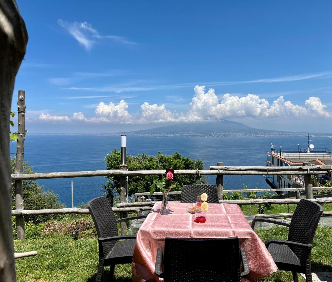 La Badia Montechiaro - Breathtaking View Of Sorrento Coast Villa Vico Equense Eksteriør billede