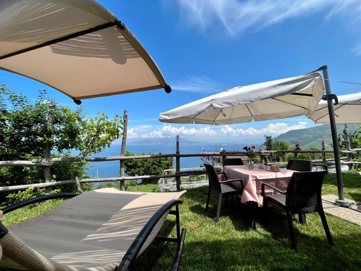 La Badia Montechiaro - Breathtaking View Of Sorrento Coast Villa Vico Equense Eksteriør billede