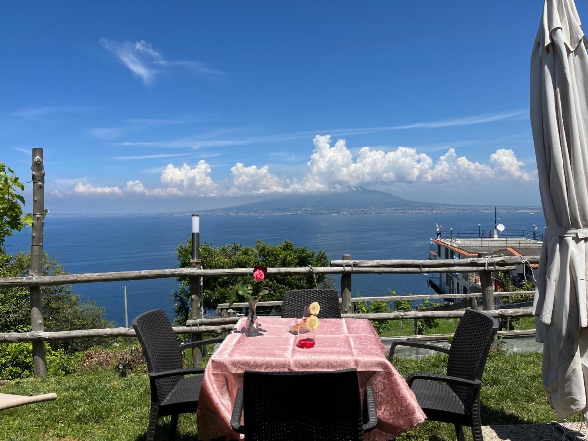 La Badia Montechiaro - Breathtaking View Of Sorrento Coast Villa Vico Equense Eksteriør billede