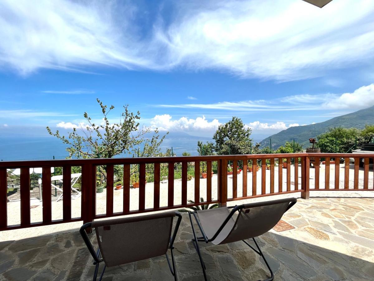 La Badia Montechiaro - Breathtaking View Of Sorrento Coast Villa Vico Equense Eksteriør billede