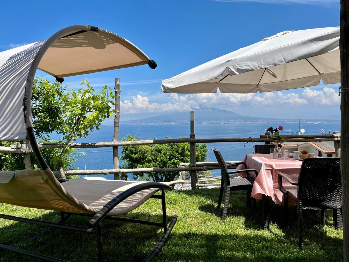 La Badia Montechiaro - Breathtaking View Of Sorrento Coast Villa Vico Equense Eksteriør billede