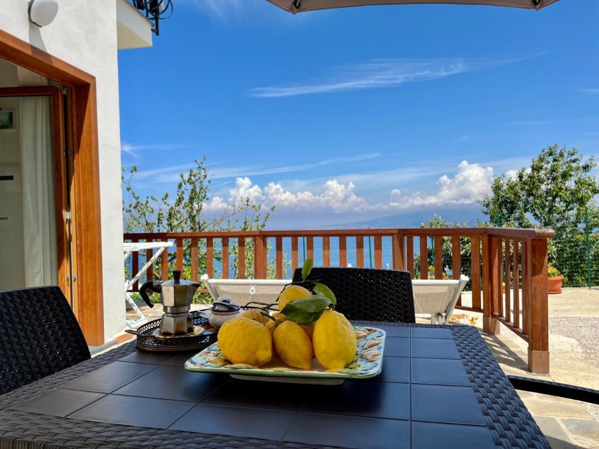La Badia Montechiaro - Breathtaking View Of Sorrento Coast Villa Vico Equense Eksteriør billede