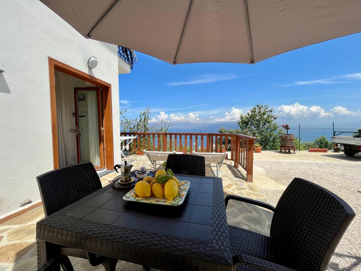 La Badia Montechiaro - Breathtaking View Of Sorrento Coast Villa Vico Equense Eksteriør billede